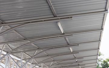 installing Heol Laethog metal roofing